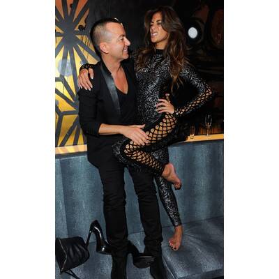 Nicole Scherzinger im sexy Jumpsuit