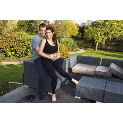 Rafael van der Vaart und Sabias Schwangerschafts-Shooting