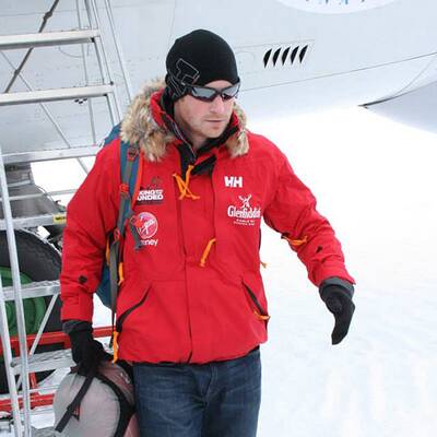 Prinz Harry auf Expedition in Antarktis