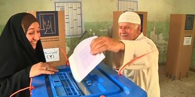 Angst vor Anschl&auml;gen - Irak w&auml;hlt