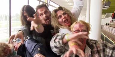 L&auml;ufer und Zombies rennen in M&uuml;nchen um die Wette