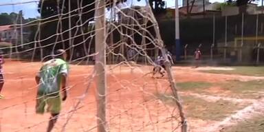 Der einbeinige Tormann Brasiliens