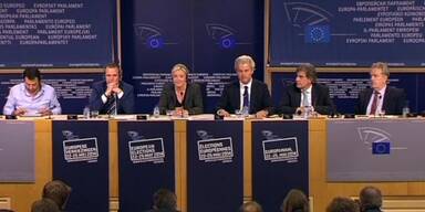Vilimsky, Le Pen und Wilders- neue Fraktion?