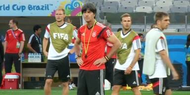 Spannung vor dem Spiel gegen Brasilien