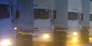 Hilfskonvoi nicht mehr in der Ukraine