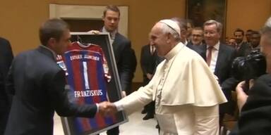 Bayern zu Gast beim Pontifex