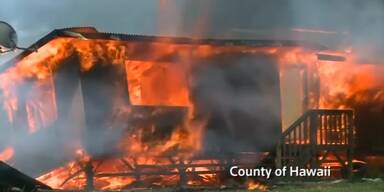 Unaufhaltsam: Lava erreicht Dorf