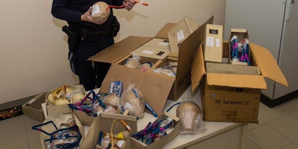 Illegales Pyro-Lager in OÖ entschärft