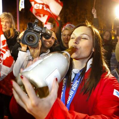 Fenninger & Hosp: Medaillen-Mädels ließen es krachen