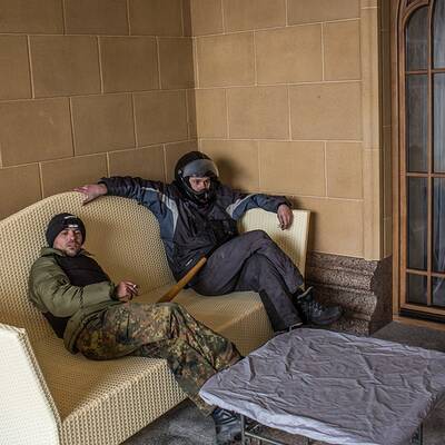 ÖSTERREICH-Reporter Karl Wendl berichtet aus der Ukraine