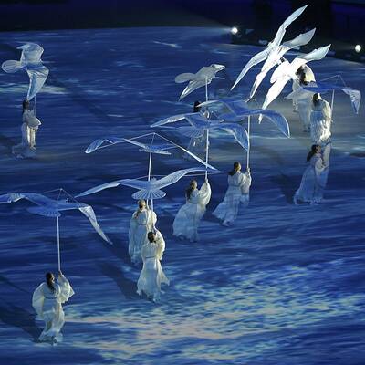 Die Bilder der Schlussfeier in Sotschi