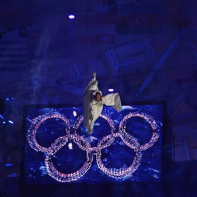 Die Bilder der Schlussfeier in Sotschi