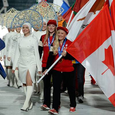 Die Bilder der Schlussfeier in Sotschi