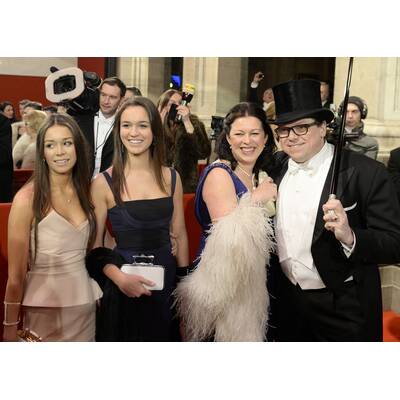 Die Gäste treffen am Opernball 2014 ein