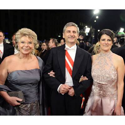Die Gäste treffen am Opernball 2014 ein