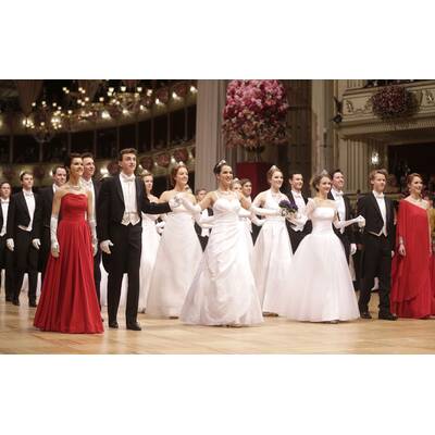 Die glamouröse Eröffnung des Wiener Opernballs 2014