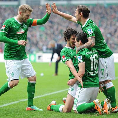 1:0 - Junuzovic schießt Werder zu Nordderby-Sieg