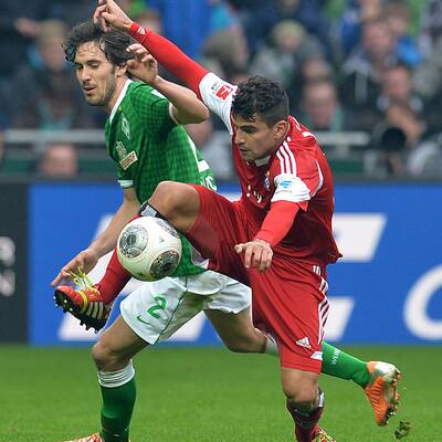 1:0 - Junuzovic schießt Werder zu Nordderby-Sieg