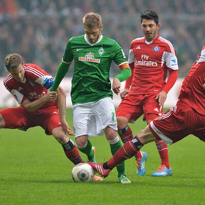 1:0 - Junuzovic schießt Werder zu Nordderby-Sieg