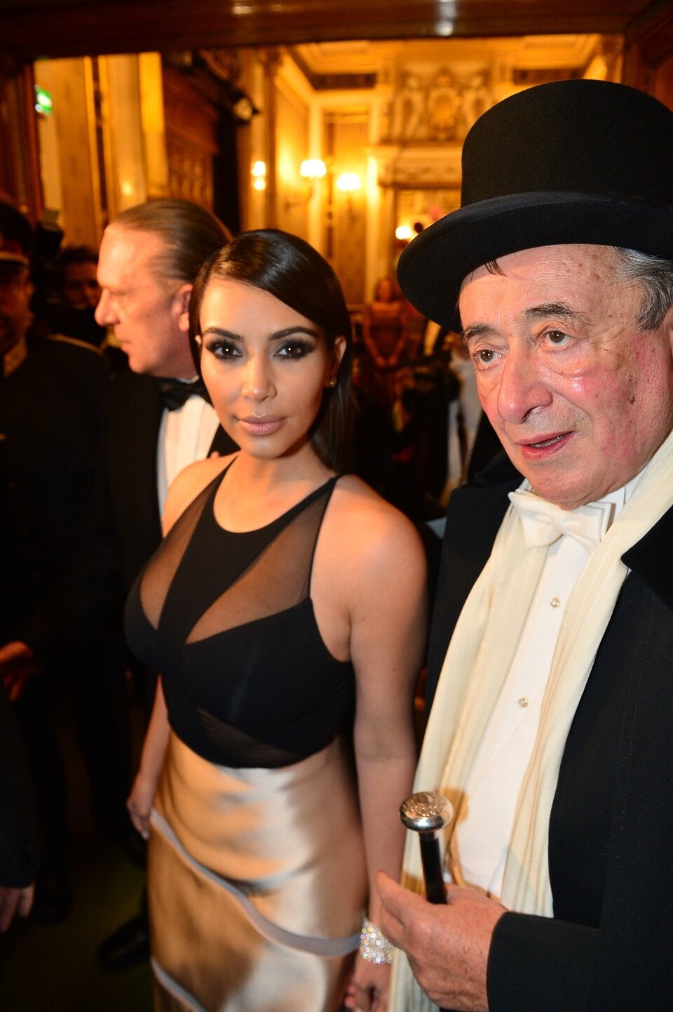 Kim Kardashian & Richard Lugner am Opernball