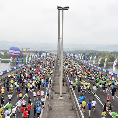 Kenianer Laban Mutai gewann in 2:08:03 Stunden