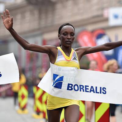 Kenianer Laban Mutai gewann in 2:08:03 Stunden