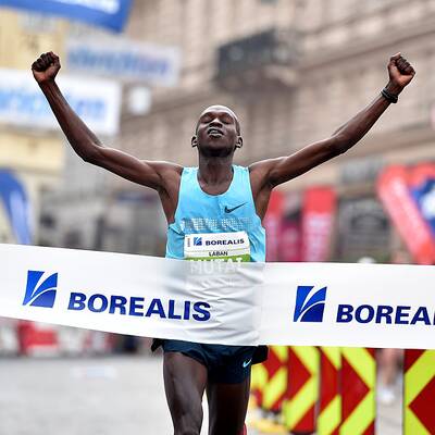 Kenianer Laban Mutai gewann in 2:08:03 Stunden
