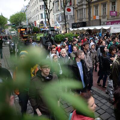 Tausende forderten Legalisierung von Marihuana