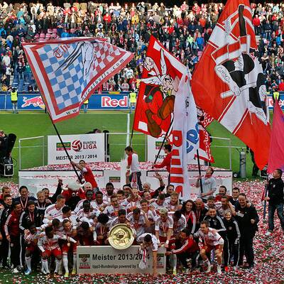 Die besten Bilder zur Bullen-Meisterfeier.