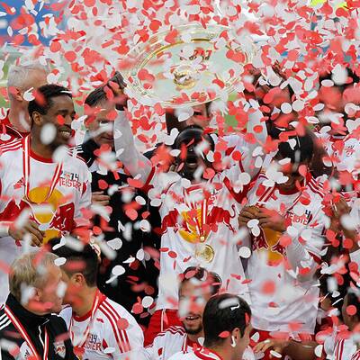 Die besten Bilder zur Bullen-Meisterfeier.