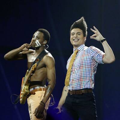 So bombastisch war der Song Contest