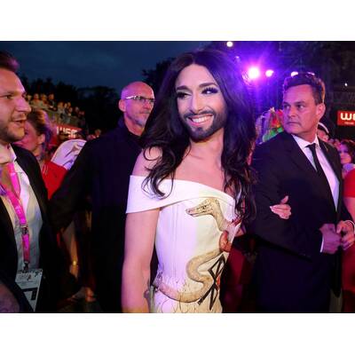 Die Stars treffen am roten Teppich des Life Ball 2014 ein