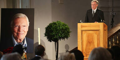 Trauerfeier für Karlheinz Böhm: Horst Köhler