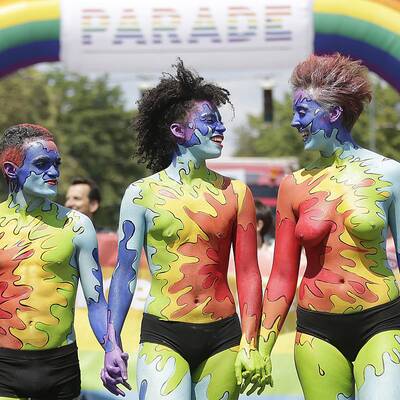 19. Regenbogenparade auf der Wiener Ringstraße