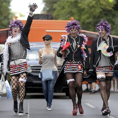 19. Regenbogenparade auf der Wiener Ringstraße