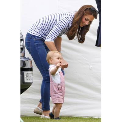 Herzogin Kate & Prinz George bei Williams Poloturnier