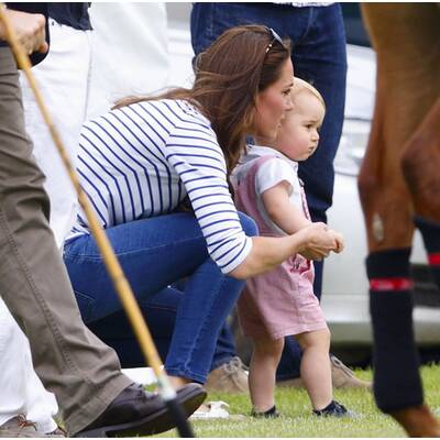 Herzogin Kate & Prinz George bei Williams Poloturnier