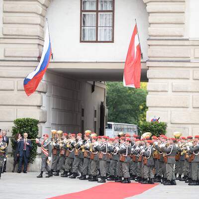 Putin in Wien