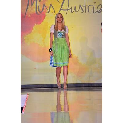 Der Probedurchlauf bei der Miss Austria Wahl 2014