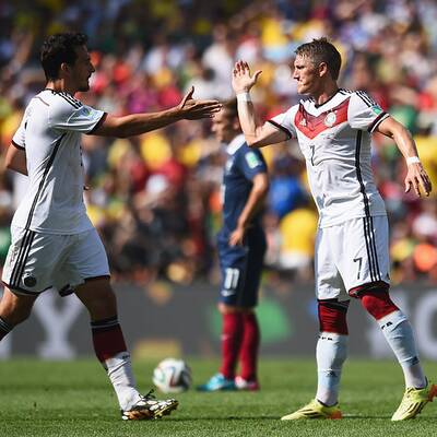 Viertelfinal-Kracher Frankreich gegen Deutschland