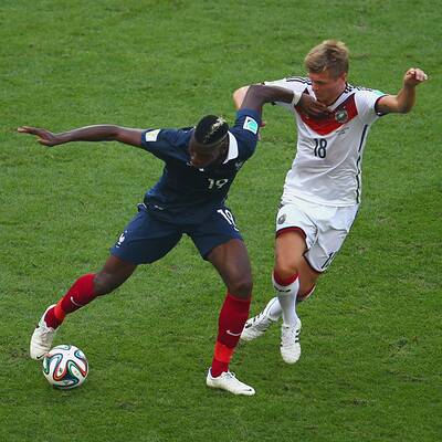 Viertelfinal-Kracher Frankreich gegen Deutschland