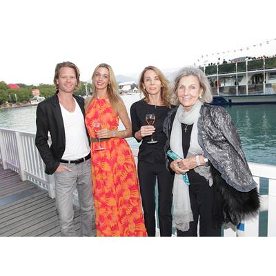 C. Scheider mit H. Scheucher und Gattin