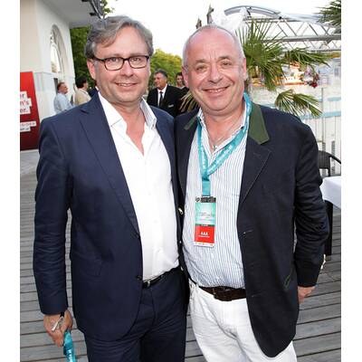 C. Scheider mit H. Scheucher und Gattin