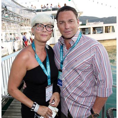 C. Scheider mit H. Scheucher und Gattin