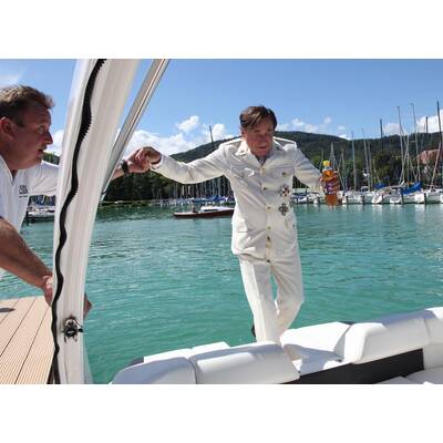 Richard Lugner feiert Verlobung mit Spatzi