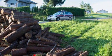 22-Jähriger prallt in Holzstoß - tot