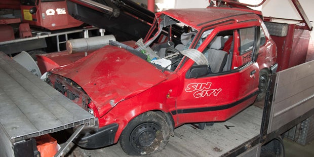 22-Jähriger prallt in Holzstoß - tot