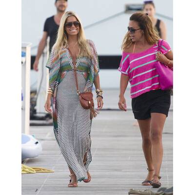 Sylvie Meis genießt Urlaub mit Freundin Danie Bles