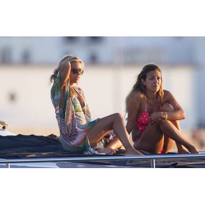 Sylvie Meis genießt Urlaub mit Freundin Danie Bles