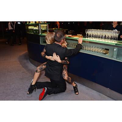 Kim Kardashian & Nicole Scherzinger.